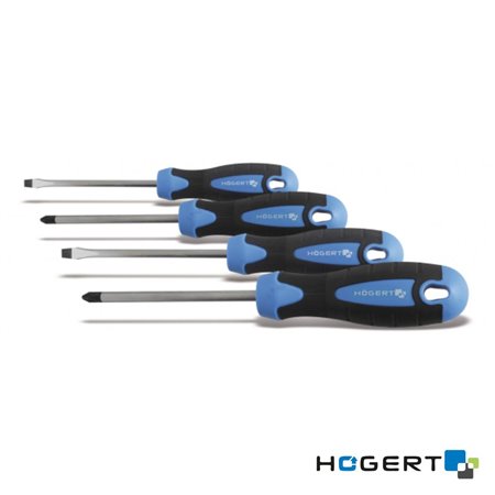 Conjunto De 4 Chaves Fendas/Philips Hogert