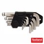 Conjunto 9 Chaves Sextavadas C/ Ball Point Toolland