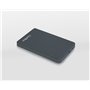 Caixa do disco rígido - hdd - ssd coolbox coo - scg2543 - 8 sata usb 3.0 cinza de 2,5 polegadas