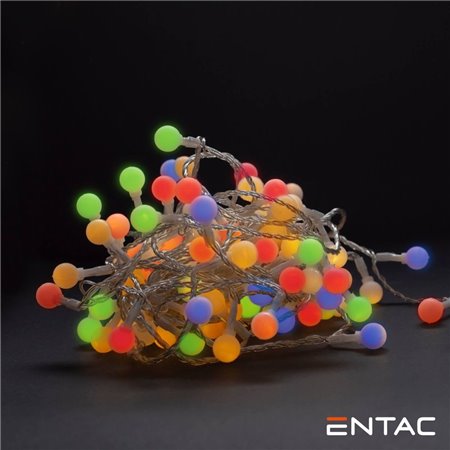 Grinalda 120 Leds Multicor 220V 9Mt