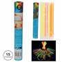 Conjunto 15 Barras Maleáveis Iluminados 4 Cores