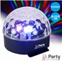 Projetor Luz C/ 6 Leds 1W Rgbwav Mic Party