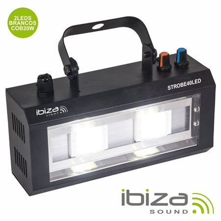 Estroboscópio C/ 2 Leds Cob 20W Ibiza