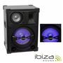 Coluna Passiva 3 Vias 15" 700Wmáx Mdf/Abs Leds Azuis Ibiza