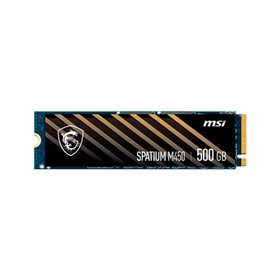 Disco rígido interno sólido ssd msi spatium m450 500 gb m.2 pcie4