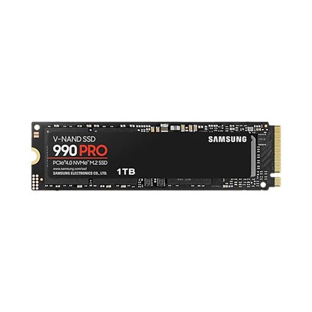 Disco rígido interno sólido ssd samsung mz - v9p1t0bw - 990 pro - 1 tb - m.2 2280 - pcie 4.0