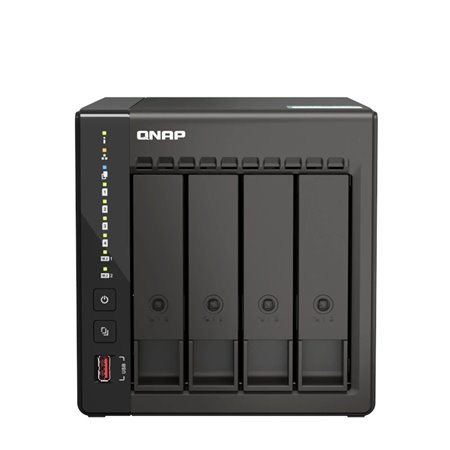 qnap ts - 453e - 8g 8gb gigabit ethernet servidor nas