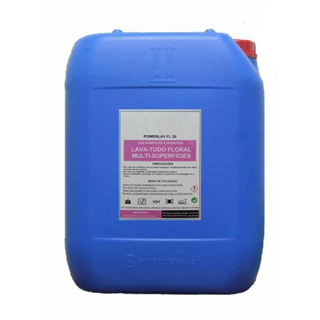 Lava-Tudo + Concentrado Floral - 20 litros