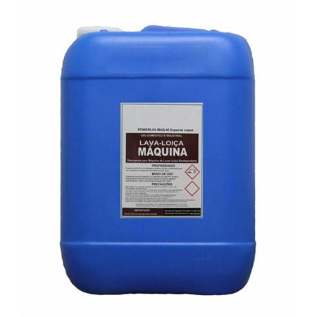 Detergente p/ Máquina da Loiça Maq40 Super Concentrado (Copos) - 5 litros