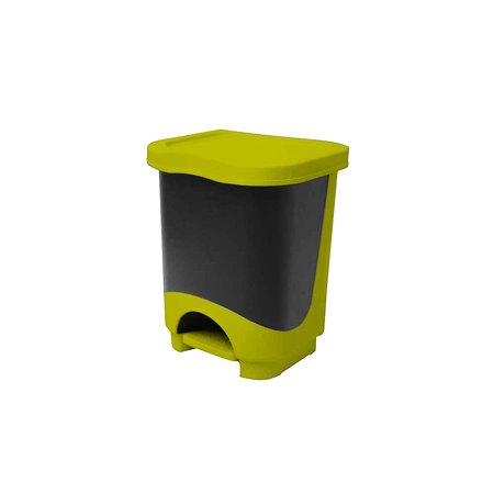 Balde c/ Pedal Amarelo Ecoponto - 18 litros