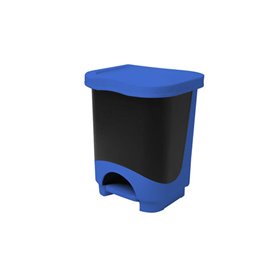 Balde c/ Pedal Azul Ecoponto - 18 litros