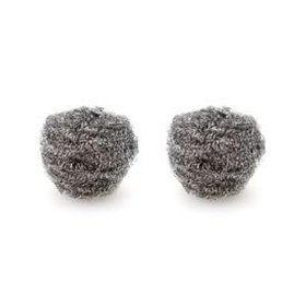 Esfregão em Bola de Inox de 40gr - 2 unidades