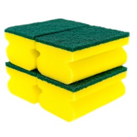 Esponja "Salva-Unhas" Silverclean XL de Uso Profissional - Pack de 4 unidades