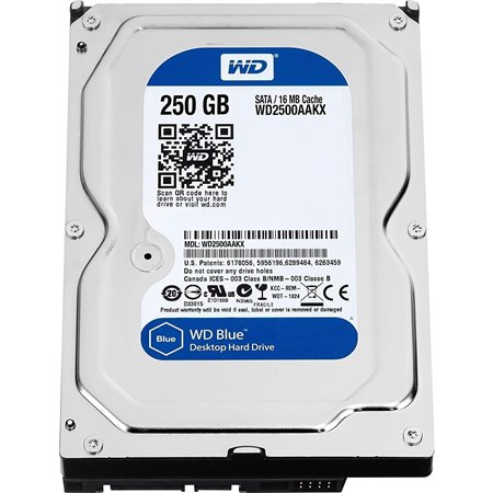 Western Digital WD2500AAKX 250GB SATA 16MB Azul 7200rpm