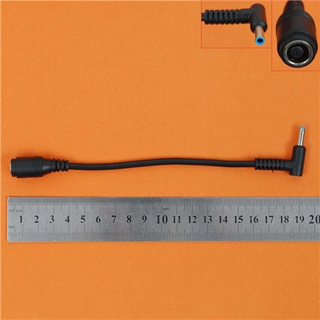 Adaptador DC Jack para Portatil HP Dell 7.4X5.0mm a 4.5X3.0mm
