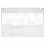 Carcaça Superior Teclado para Portatil Sony Vaio SVF152 Série SVF152C29M Branco Intro Pequeno