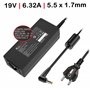 Carregador para Portatil Acer 120W 19V 6.32A 5.5X1.7mm