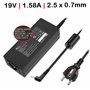 Carregador para Portatil Asus 19V 1.58A 2.5X0.7 mm 30W