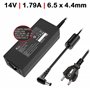 Carregador para Monitor 14V 1.79A 6.5 X 4.4mm 25W
