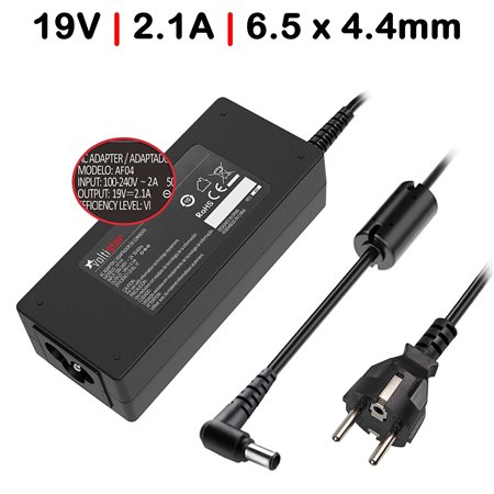 Carregador para Monitor 19V 2.1A 6.5 X 4.4mm 40W
