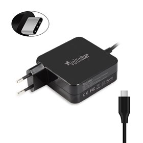 Carregador Multivoltagem USB Tipo-C USB-C 5V-3A 5.2V-2.4A 9V-3A 12V-3A 14.5V-2A 15V-3A 20V-3.25A 20.3V-3A 65W