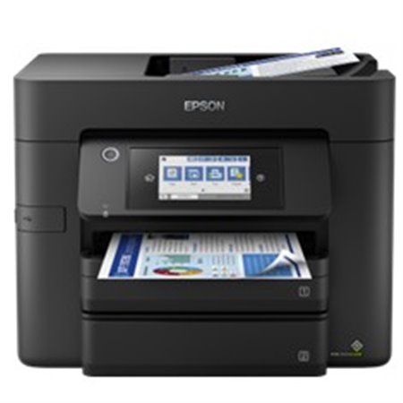 Epson jato de tinta multifuncional colorido wf - 4830dtwf força de trabalho pro fax - a4 - 36ppm - usb - rede - wi-fi - wi-fi di