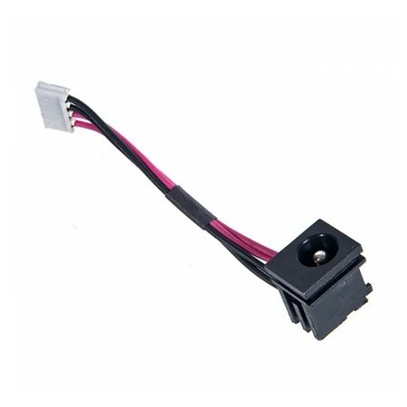 Conector DC Jack com Cabo para Toshiba Tecra A10