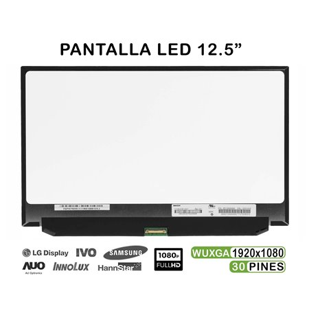 Ecrã LED de 12.5" para Portatil Lenovo N125Hce-Gn1 Rev.C2 St50G56781 00Ny418