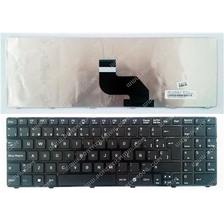 Teclado para Portatil Akoya E6217 H36Yb P6625 Md97409 Md97442 Md97443 Md97483 Md97519 Md97521 Md97639 Md97718 Md97719 Md97728