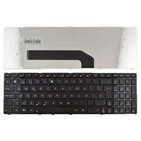 Teclado para Portatil Asus K50 com Estrutura Preto Brillo Teclado para Portatil Asus K50 com Estrutura Preto Brillo