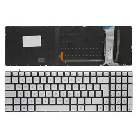 Teclado para Portatil Asus N551 N551J N551Jb N551Jk N551Jm N551Jq Prata 0Knb0-662Bit00 Teclado para Portatil Asus N551 N551J N551Jb N551Jk N551Jm N551Jq Prata 0Knb0-662Bit00
