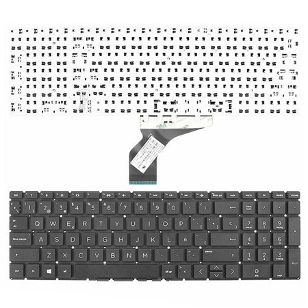 Teclado para Portatil HP 250 G7 255 G7 15-Da 15-Db 15-Dw 255 G7 256 G7 Nsk-Xn4Sc Negro