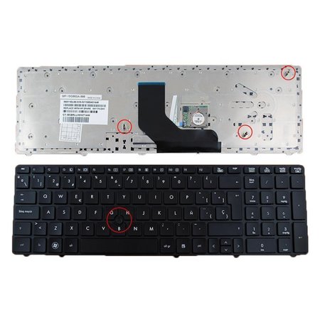 Teclado para Portatil HP EliteBook 8560P ProBook 6560B 6565B Series
