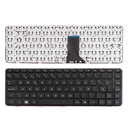 Teclado para Portatil HP Pavilion Dm4-1000 DV5-2000 Ht1Bv 598891-001 9Z.N4Fbv.101 6037B0049701 606883-001