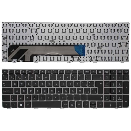 Teclado para Portatil HP ProBook 4535S 4530S 4730S com Estrutura em Prata