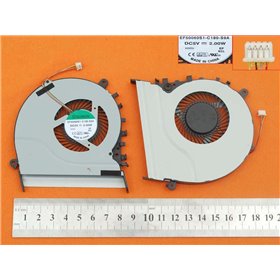 Ventoinha para Portatil Asus VivoBook S551L S551Lb V551 V551L 4Pin 5V 0.4A Ef50060S1-C180-S9A
