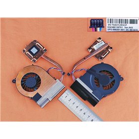 Ventoinha para Portatil HP CQ42 G42 CQ62 G62 CQ56 G56 4Pines 688281-001