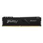 Memória ram ddr4 8gb kingston - 3600mhz - pc4 - 28800 - fury beast - preta