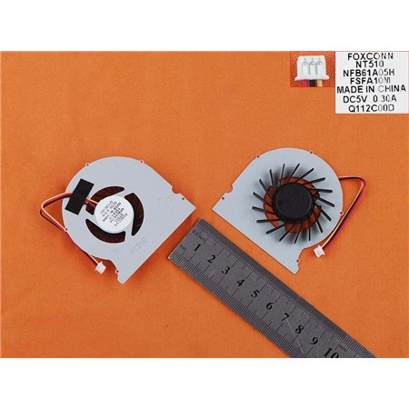 Ventoinha para Portatil Foxconn Nt330I Nt510 Nt-510 Nt410 Nt425 Nt435 Nt-A3700 Haier Mini2 Nfb61A05H