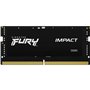 Memória ram ddr5 16gb kingston - sodimm - 5600mhz - pc5 44800 - fury impact - cl40 - 1.1v