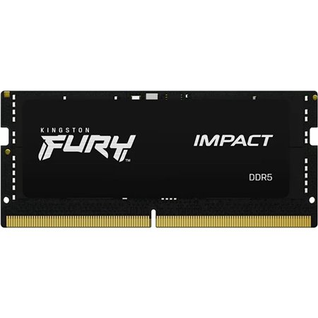 Memória ram ddr5 16gb kingston - sodimm - 5600mhz - pc5 44800 - fury impact - cl40 - 1.1v