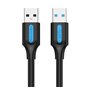 Cabo USB 3.0 Vention CONBI/ USB Macho - USB Macho/ 5Gbps/ 3m/ Preto