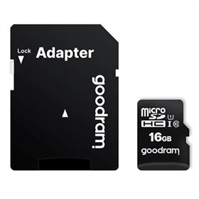 Cartão de memória micro sd goodram 16gb m1aa cl10 uhs - i u1 + adaptador
