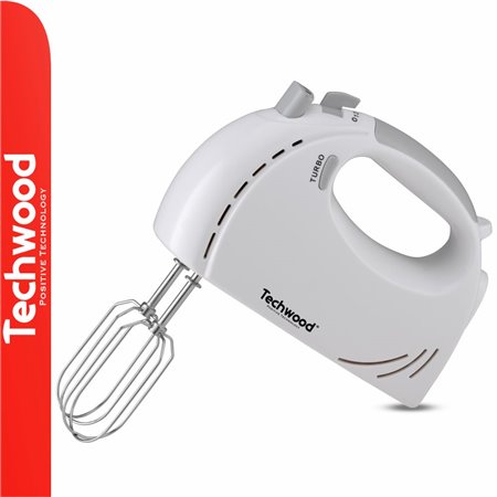 Batedeira Elétrica 300W Branca TECHWOOD