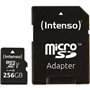 Cartão de memória micro sd intensa 256gb uhs - i cl10 + adaptador sd
