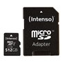 Cartão de memória micro sd 512gb premium uhs - i cl10 + adaptador sd
