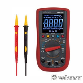 Multímetro Digital Cat II 700V / Cat IV 600V VELLEMAN