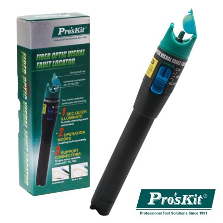 TESTADOR DE FIBRA ÓPTICA 1MW PROSKIT