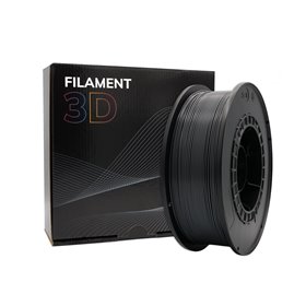 Filamento 3D PLA Grafite - Compatível Filamento 3D PLA Grafite - Compatível