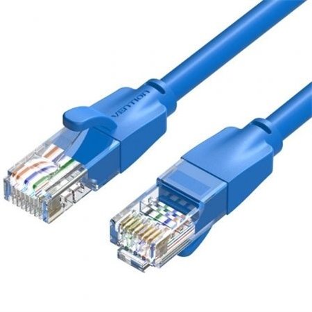 Cabo de Rede RJ45 UTP Vention IBELG Cat.6/ 1.5m/ Azul